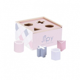 Vergroot Jipy Vormenstoof Hout Roze Jipy Vormenstoof Hout Roze