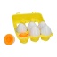 Puzzel eieren in doos 6 stuks