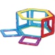 Magnetische Tegels Diverse Vormen 40 Delig 5,5 CM