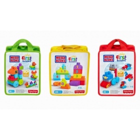Vergroot Mega Bloks First Builders Bouwprettas Mega Bloks First Builders Bouwprettas