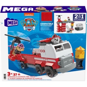 Vergroot Mega Bloks Paw Patrol Junior Builders Marshall's Ultimate Fire Truck Mega Bloks Paw Patrol Junior Builders Marshall's Ultimate Fire Truck