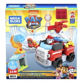 Vergroot Fisher Price Mega Bloks Paw Patrol marshall fire rescue Fisher Price Mega Bloks Paw Patrol marshall fire rescue