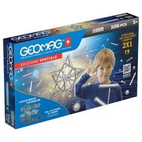 Vergroot Geomag Silver 106 Stuks Special Edition Geomag Silver 106 Stuks Special Edition