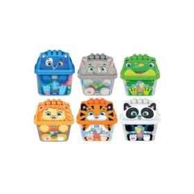 Vergroot Fisher Price Mega Bloks Animal Bucket Fisher Price Mega Bloks Animal Bucket