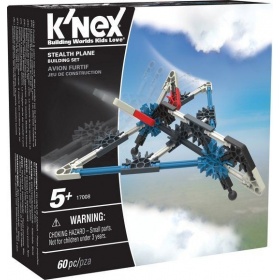 Vergroot Knex Building Set Stealth Vliegtuig Knex Building Set Stealth Vliegtuig