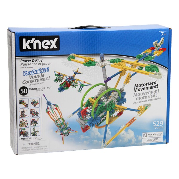 Knex Building Sets Power And Play 50 Model Motorized