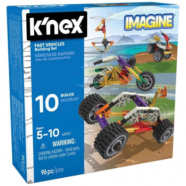 Knex Building Set Fast Vehicles knex kopen in de aanbieding