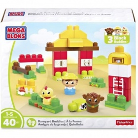 Vergroot Mega Bloks First Builders Barnyard Buddies Mega Bloks First Builders Barnyard Buddies