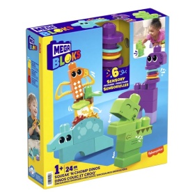 Mega Bloks Fisher Price Squek'n Chomp Dino