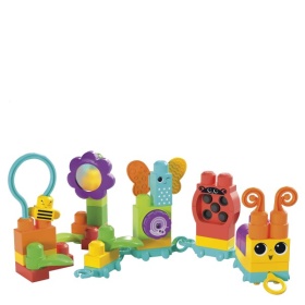 Vergroot Mega Bloks Move 'N Groove Caterpillar Fisher Price Mega Bloks Move 'N Groove Caterpillar Fisher Price