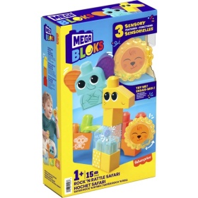 Vergroot Fisher Price Mega Bloks Rock 'n Rattle Safari Fisher Price Mega Bloks Rock 'n Rattle Safari