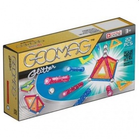 Vergroot Geomag Glitter 22 Stuks Geomag Glitter 22 Stuks