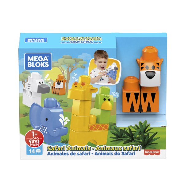 Mega Bloks First Builders Safari Animals