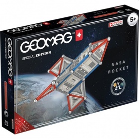 Vergroot Geomag Special Edition Nasa Rocket 84 Stuks Geomag Special Edition Nasa Rocket 84 Stuks