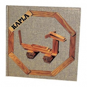 Vergroot Kapla Boek Bruin Nummer 4 Kapla Boek Bruin Nummer 4