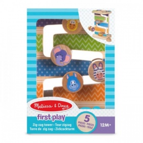 Vergroot Melissa & Doug Toren Zig-Zag Safari Melissa & Doug Toren Zig-Zag Safari