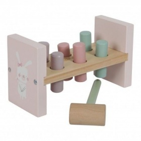Vergroot Little Dutch Hamerbank Roze Little Dutch Hamerbank Roze