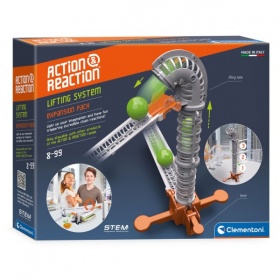 Vergroot Clementoni Action And Reaction Knikkerbaan Lift Clementoni Action And Reaction Knikkerbaan Lift