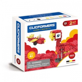 Clicformers Craft Red Set 2in1
