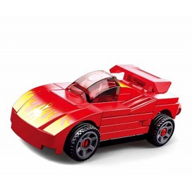 Vergroot Sluban Power Brick Car Red Furious Sluban Power Brick Car Red Furious