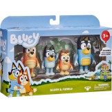 Bluey Familie Figurenset 4 Pack