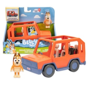 Vergroot Bluey Heeler Family Road Trip Pack Bluey Heeler Family Road Trip Pack
