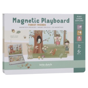 Vergroot Little Dutch Magnetisch Speelbord Forest Friends Little Dutch Magnetisch Speelbord Forest Friends