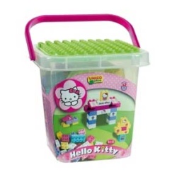 Hello Kitty Bouwstenen Emmer 56 delig
