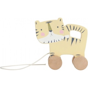 Vergroot Little Dutch Houten Tijger Trekfiguur Little Dutch Houten Tijger Trekfiguur