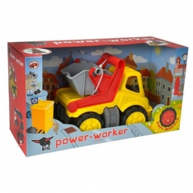 Vergroot Truck Big Power Worker Container Truck Big Power Worker Container
