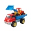 Truck Met Bulldozer Rubber Wielen