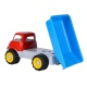 Truck Met Bulldozer Rubber Wielen