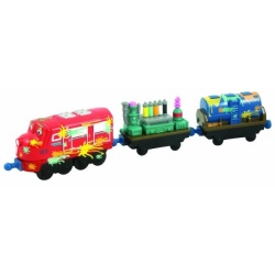 Chuggington Wilson met verfwagons