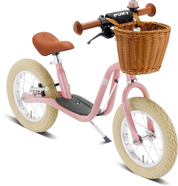 Puky Loopfiets XL-Lucht, met rem en Stuumand retro rose