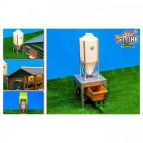 Vergroot Mega Voersilo Kids Globe 38 Cm Hoog Mega Voersilo Kids Globe 38 Cm Hoog