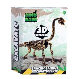Vergroot Dinobase Dino Uitbikken Brachiosaurus 3d Set Dinobase Dino Uitbikken Brachiosaurus 3d Set