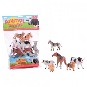 Vergroot Boerderijdieren In Zak 6 Stuks Animal World Boerderijdieren In Zak 6 Stuks Animal World