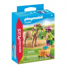 Vergroot 70060 Playmobil Meisje Met Pony 70060 Playmobil Meisje Met Pony