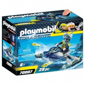 Vergroot 70007 Playmobil Topagents Team S.H.A.R.K. Raketscooter 70007 Playmobil Topagents Team S.H.A.R.K. Raketscooter