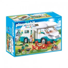 Vergroot 70088 Playmobil Mobilhome met Familie 70088 Playmobil Mobilhome met Familie