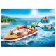 70091 Playmobil Family Fun Motorboot Met Funtubes