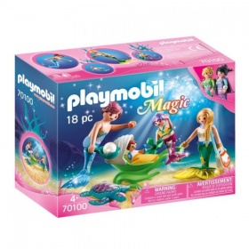 Vergroot 70100 Playmobil Zeemeermin Familie 70100 Playmobil Zeemeermin Familie