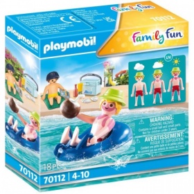 Vergroot 70112 Playmobil Badgast Met Zwembanden 70112 Playmobil Badgast Met Zwembanden
