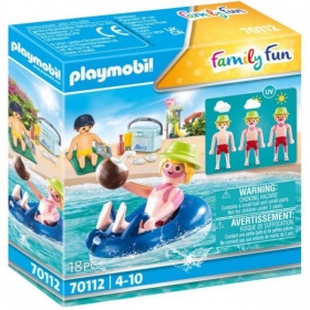 70112 Playmobil Badgast Met Zwembanden