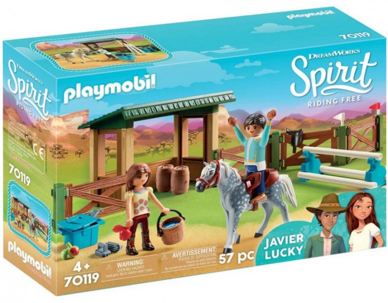 70119 Playmobil Arena met Lucky en Javier