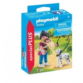 Vergroot 70154 Playmobil Mama met Baby in Draagzak 70154 Playmobil Mama met Baby in Draagzak