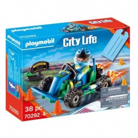 Vergroot 70292 Playmobil Cadeauset Kart Race 70292 Playmobil Cadeauset Kart Race