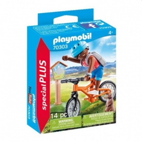 Vergroot 70303 Playmobil Mountainbiker 70303 Playmobil Mountainbiker