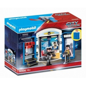 Vergroot 70306 Playmobil Speelbox Politiestation 70306 Playmobil Speelbox Politiestation
