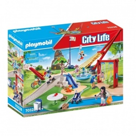 Vergroot 70328 Playmobil Speelpark Compleet met Accessoires 70328 Playmobil Speelpark Compleet met Accessoires
